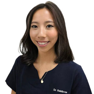 Dr Rainbow Yang dentist at Clear Dental Parramatta
